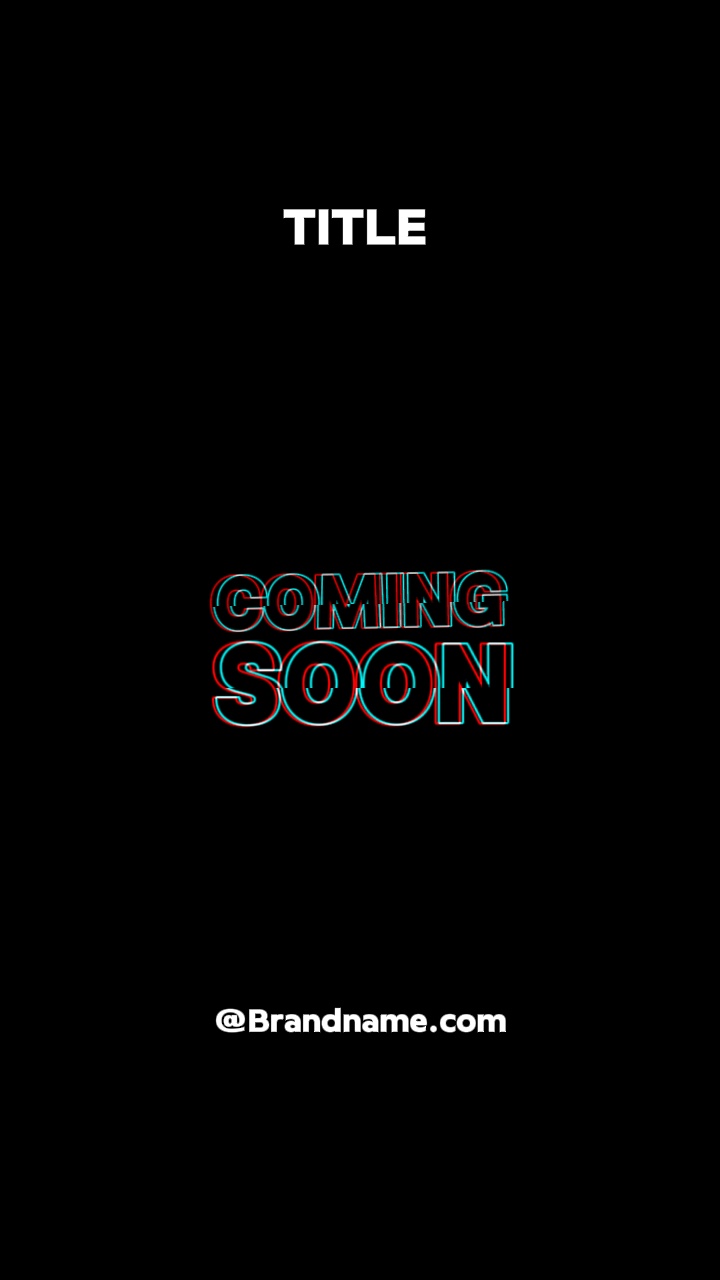 coming soon your