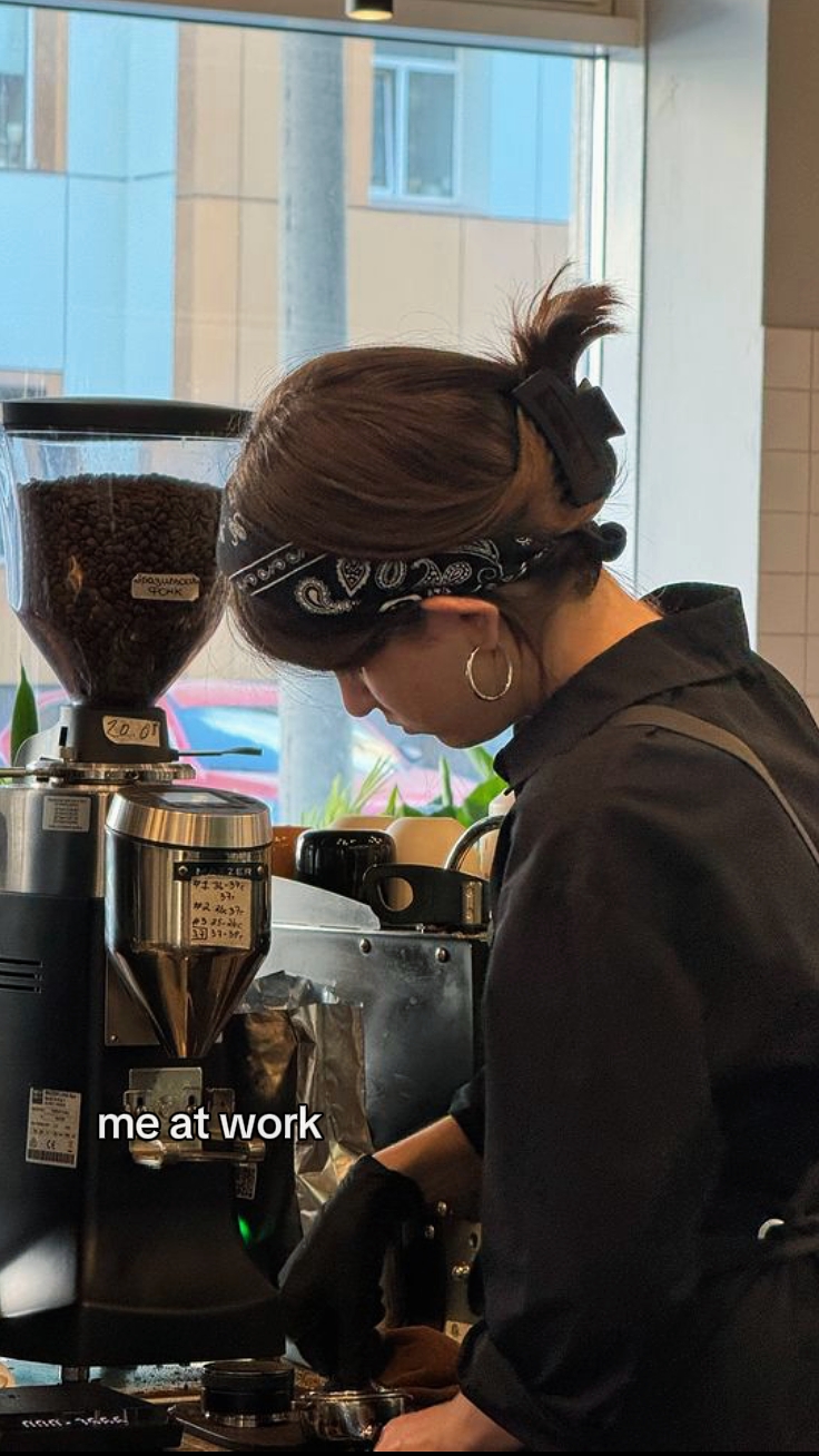 Yo en el trabajo