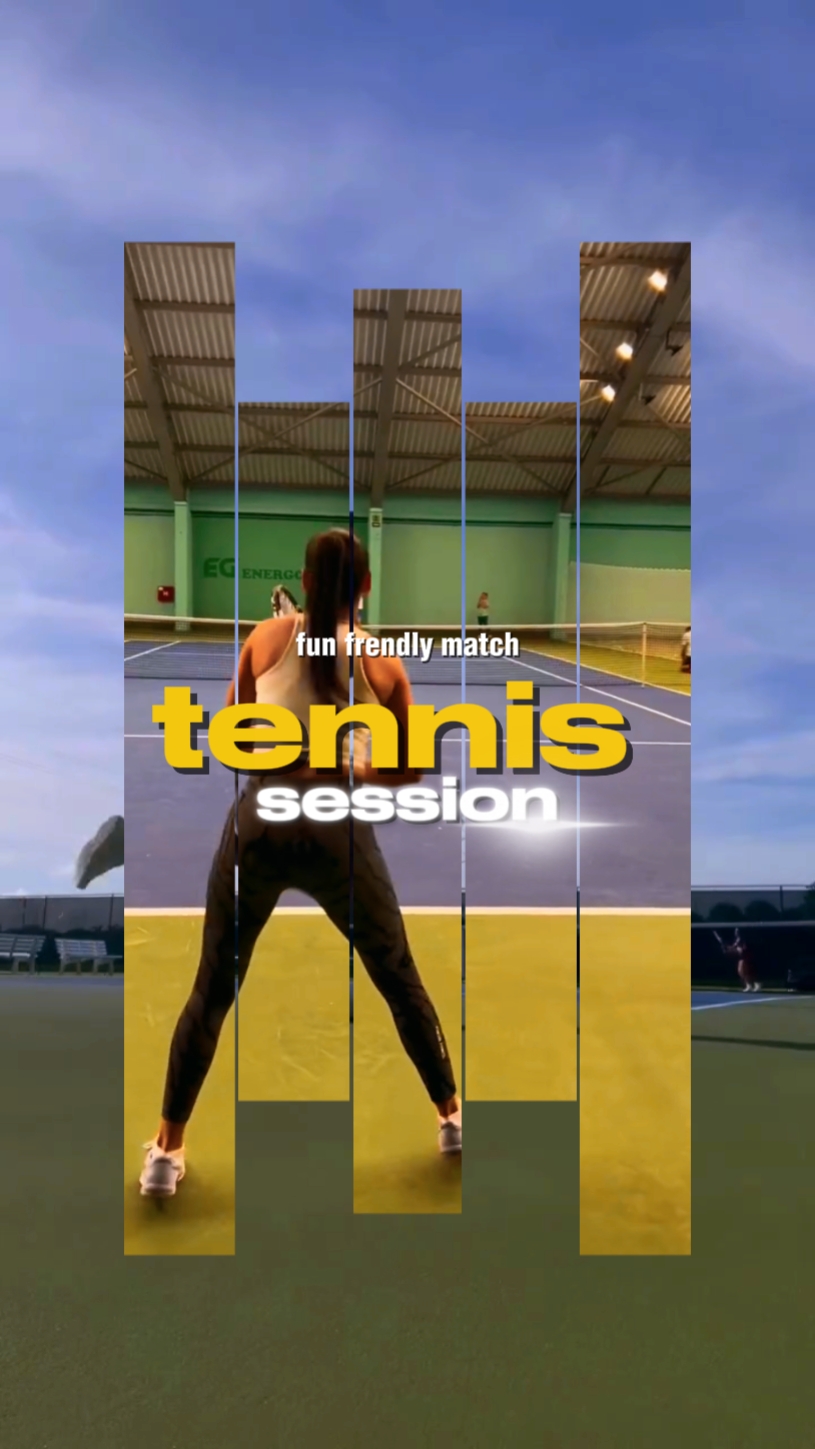 Sesión de tenis 
