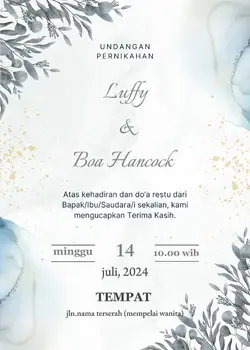 undangan pernikahan 