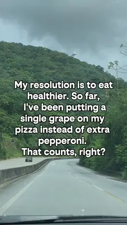 My resolution is to