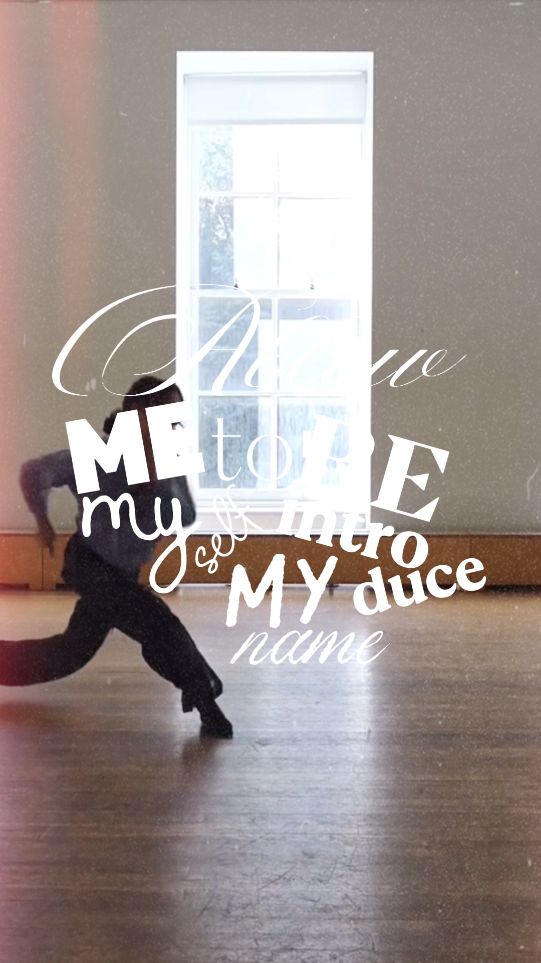 Reintroduce myself..