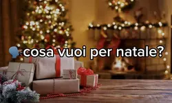 Cosa vuoi per natale