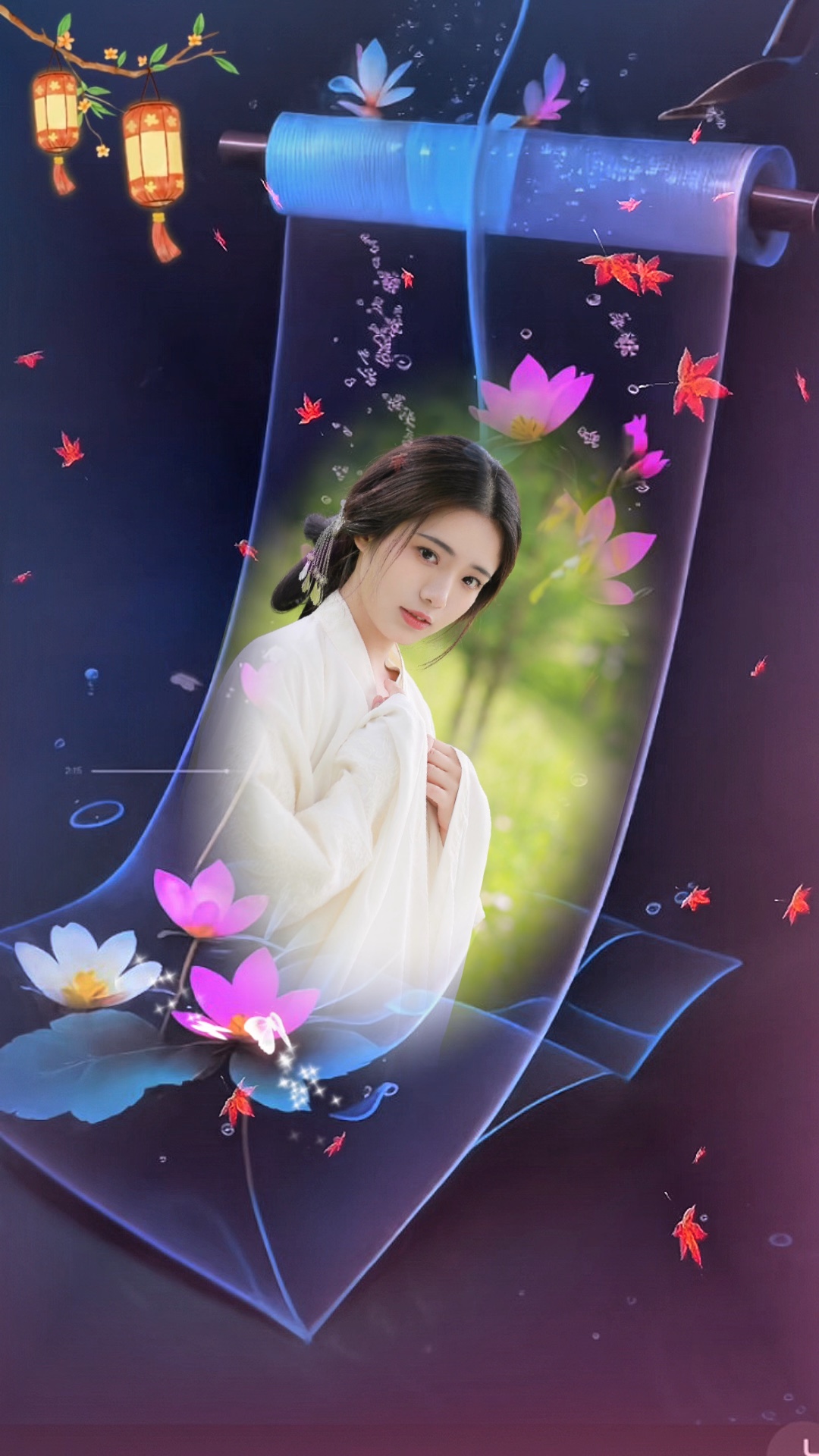 Saya mencoba tranh