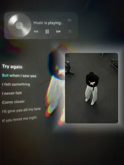 but when i saw