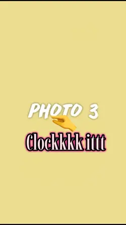 Clockkkk itttt