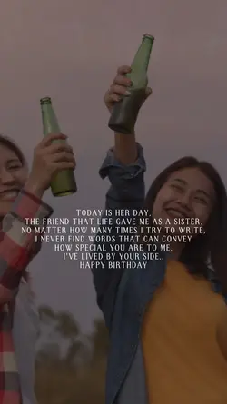 a friend's birthday