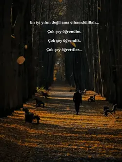Çok şey öğrendim.. 