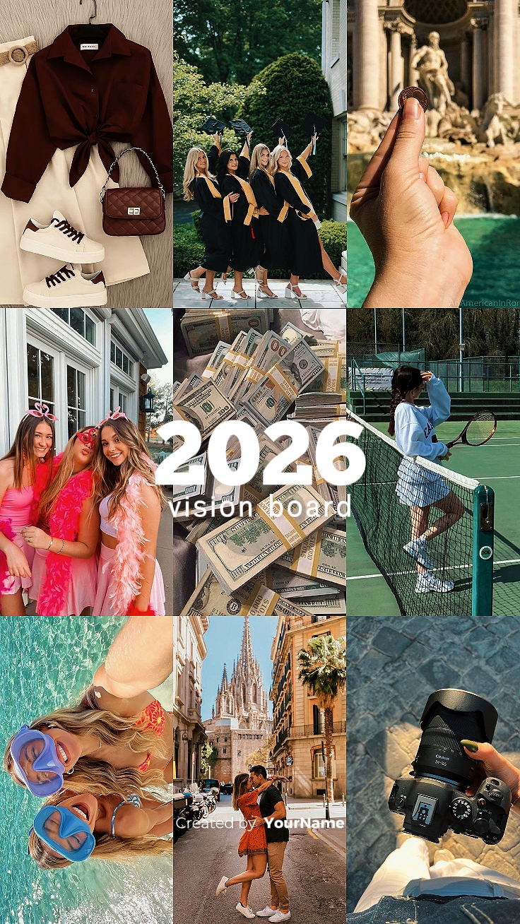 2026 비전 보드 