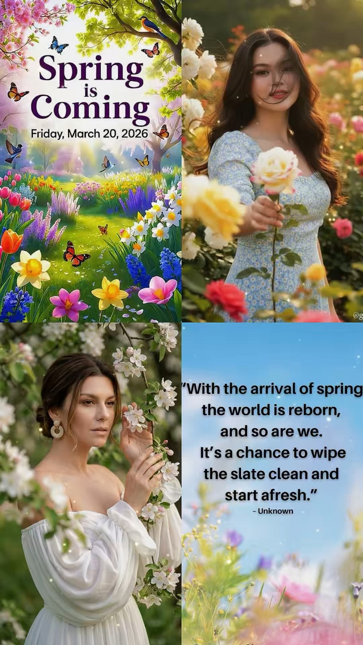 Se acerca la primavera 
