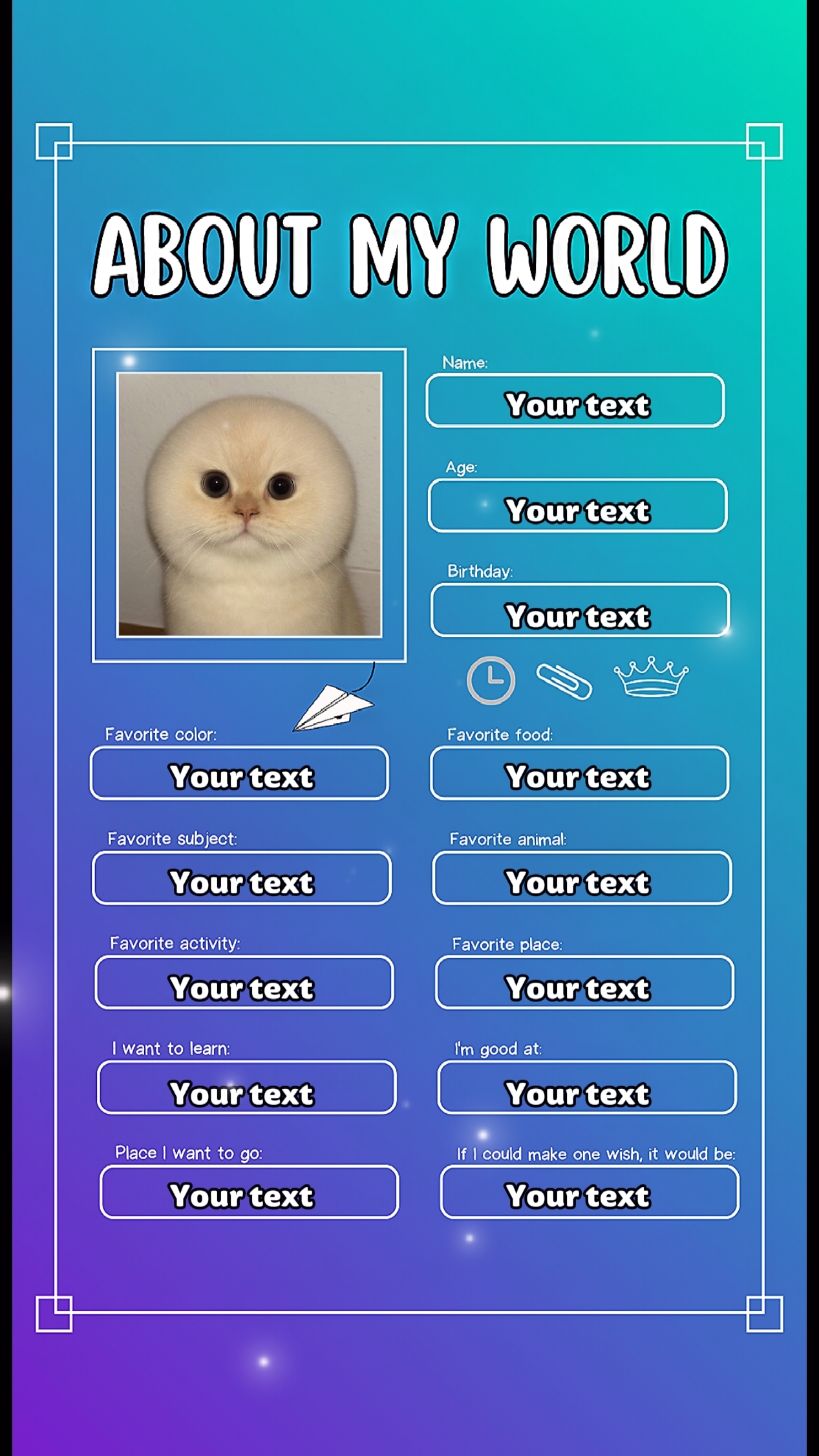 All About Me