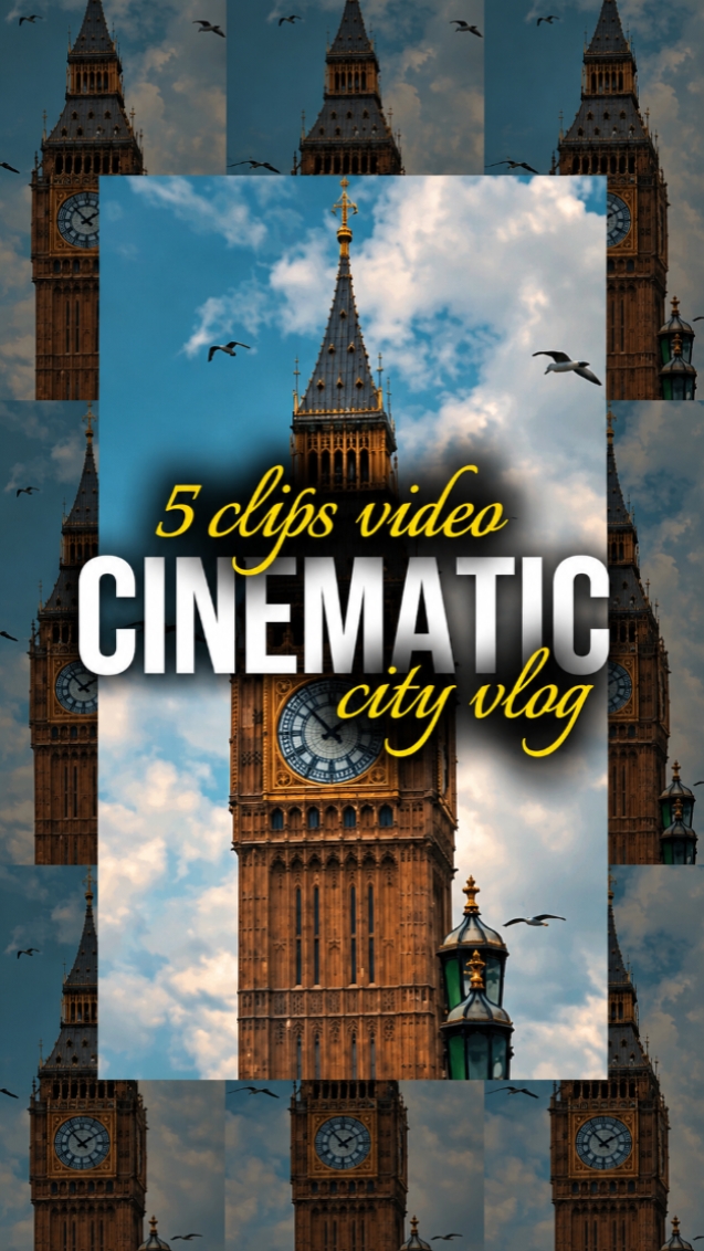 5 clips cinematic 