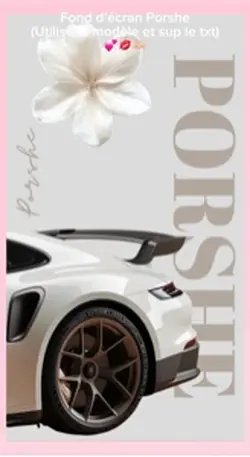 Fond écran Porshe 
