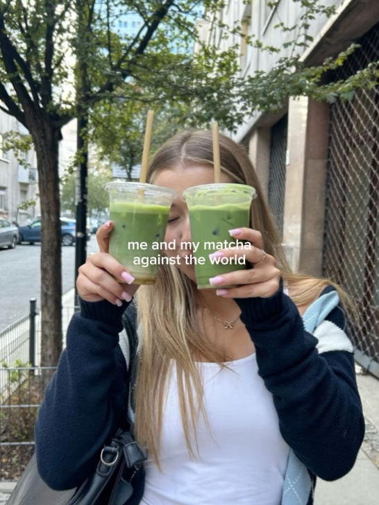 me and matcha