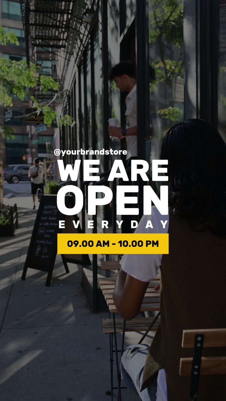 Estamos Abiertos Todos Los Días
