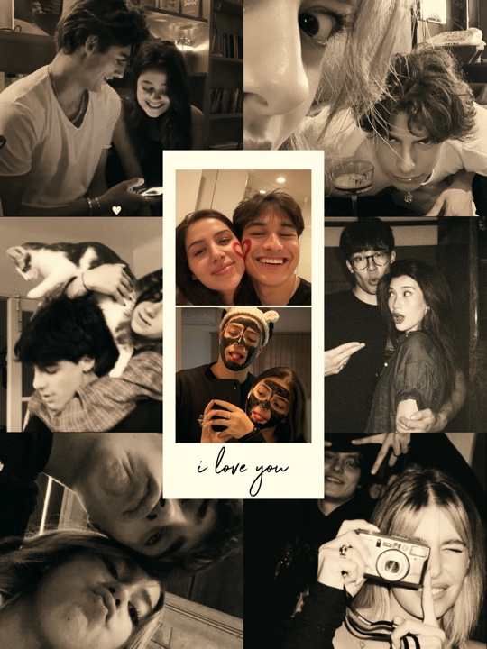 Collage: Freunde