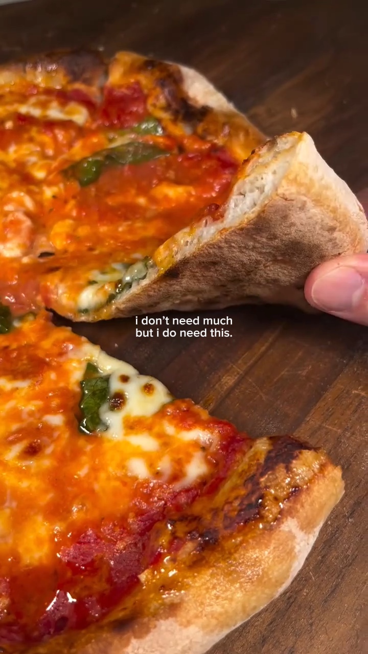 Solo necesito pizza.