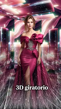 3D giratório 