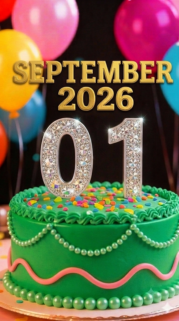 HBD 01 SEPTEMBER 