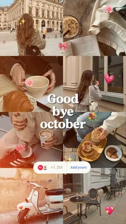 Good bye october