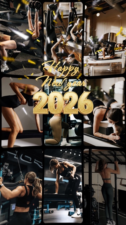 Gimnasio de año nuevo