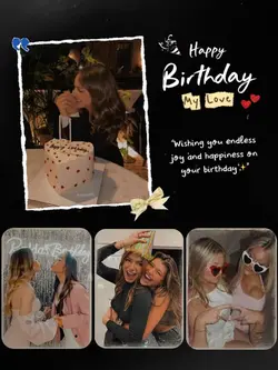 Birthday Film Scroll