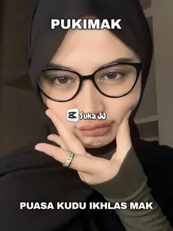 Puasa Kudu Ikhlas Ma