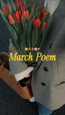 March poem