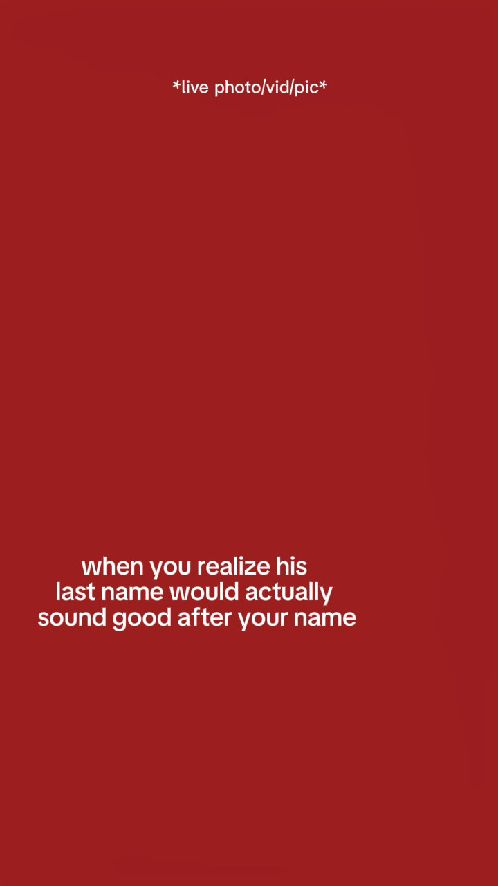 When you realize