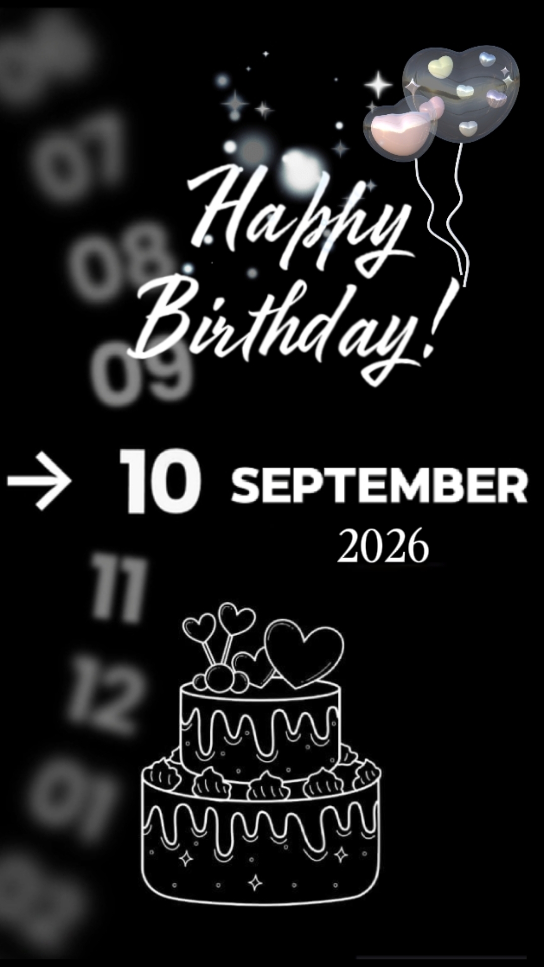BIRTHDAY 10 SEPTEMBE