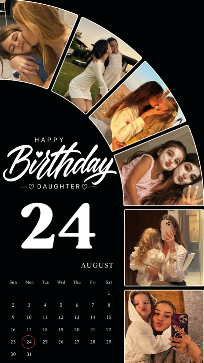 BDAY DAUGHTER 24 AUG
