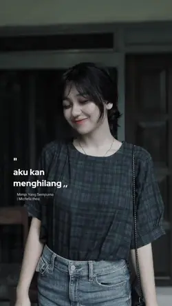 aku kan menghilang