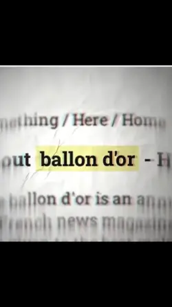 ballon dor newspaper