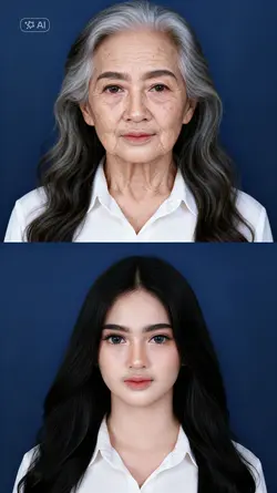 lihat dirimu tua