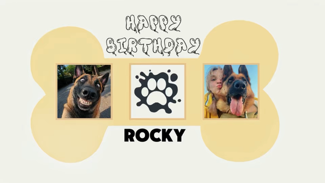 Cumpleaños mi perro