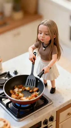 Miniatur-Kochen