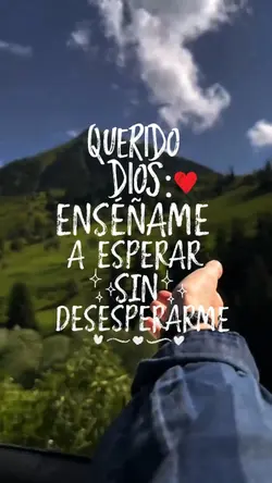Querido Dios:❤️