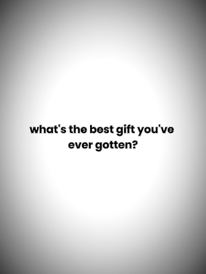 Hadiah terbaik?