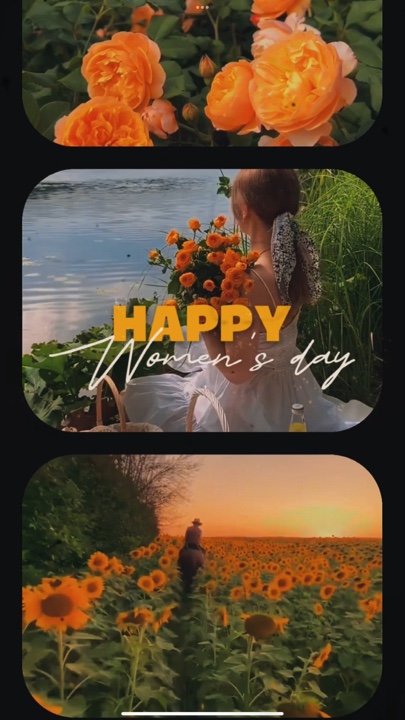 Feliz dia da mulher