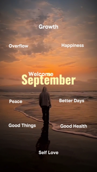 Bienvenue en septembre 