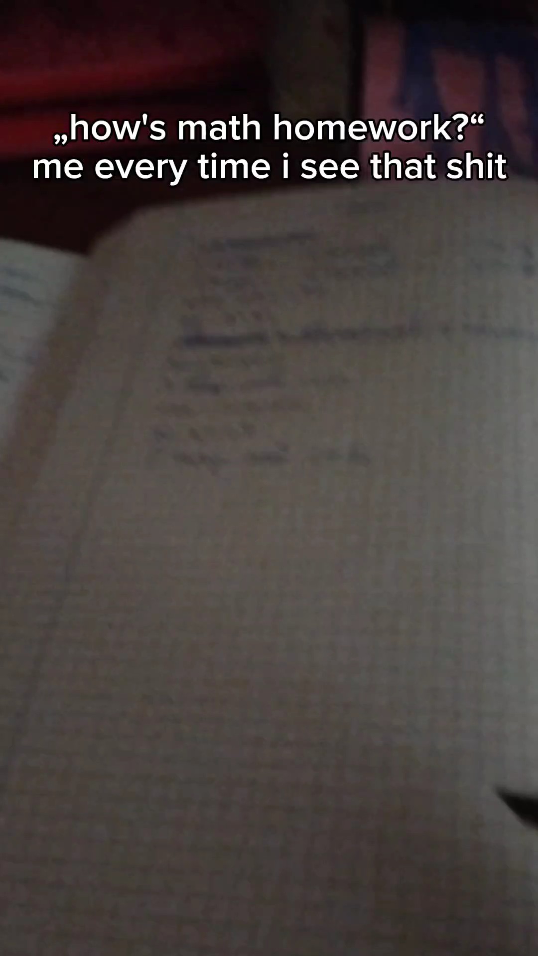 I HATE MATH HOMEWORK