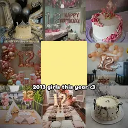 2013 girls this year