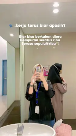 Kerja terus biar apa