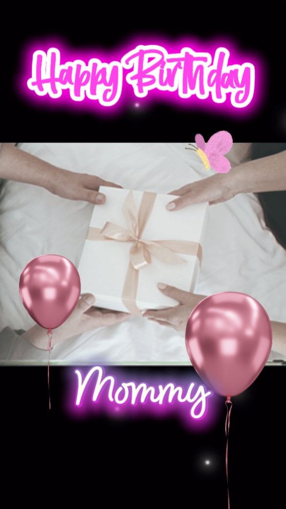 Feliz cumpleaños mamá