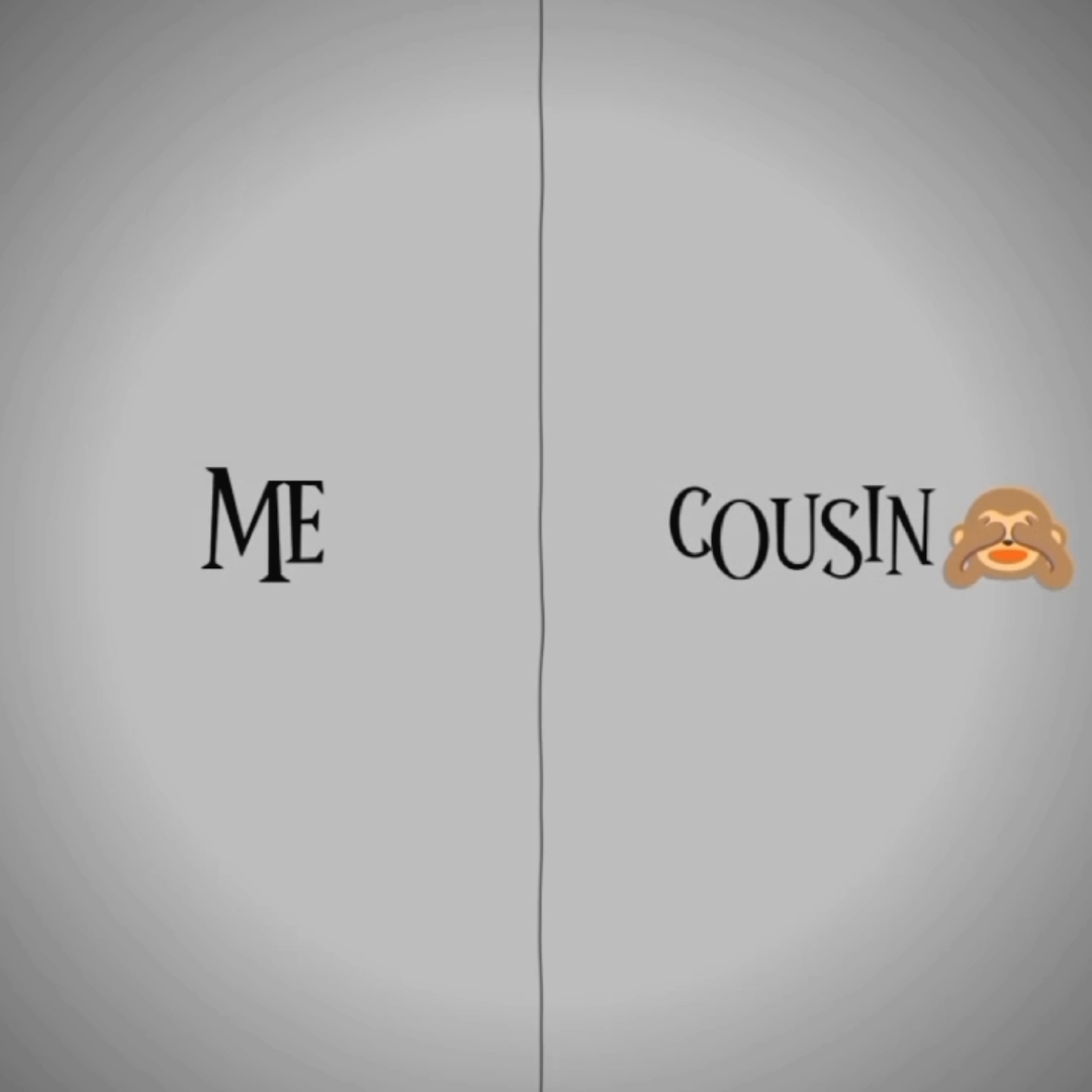 Moi et mon cousin 