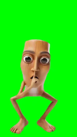 TUNG SAHUR HUSH MEME