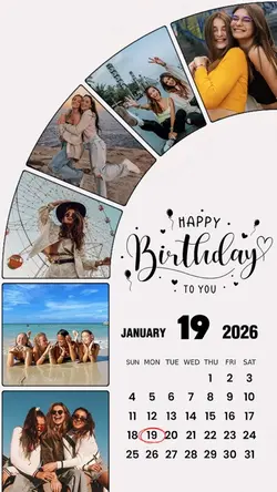 19 JANUARY BIRTHDAY
