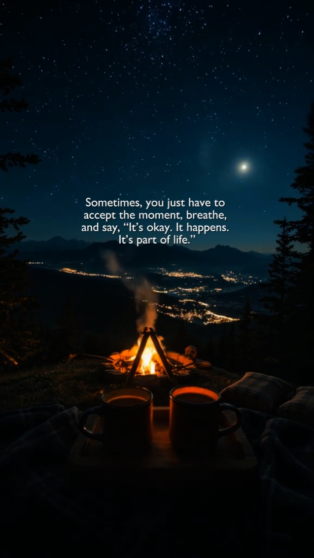 Es ist okay, es ist das Leben