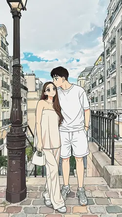 AI Cartoon Couple