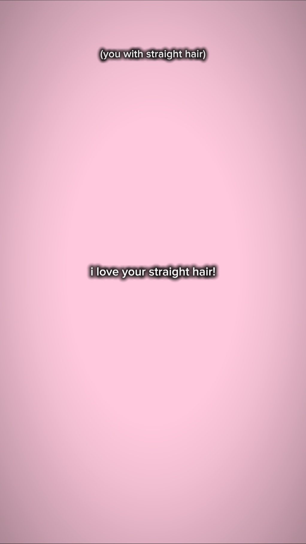 Glattes Haar